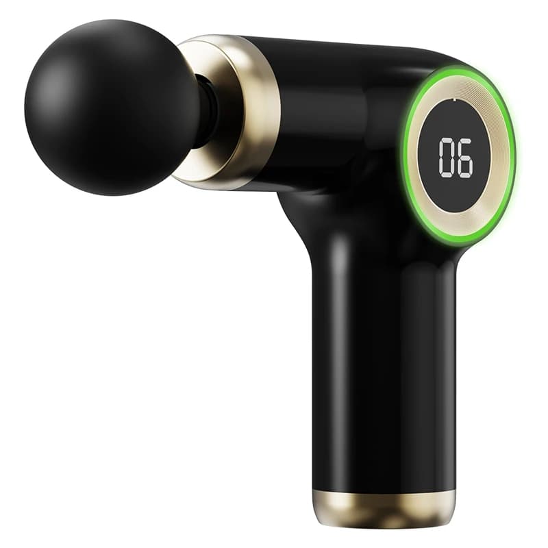 Mini Portable Massage Gun, 25W Deep Muscular Massage, Muscular Relaxation Device, Massage Manual for Home, Travel, Office