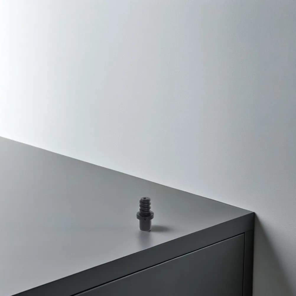 Kit di 6 Pezzi Adattatori per Manico Spazzola WC, Connettori a Vite Autobloccanti, Accessori per Bagno per Uso Domestico e Pubblico