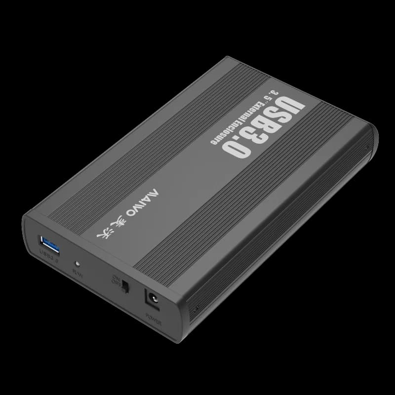 Factory HDD Enclosure External Hard Drive Case 3.5 Inch SSD SATA III USB for Laptop PC Mobile