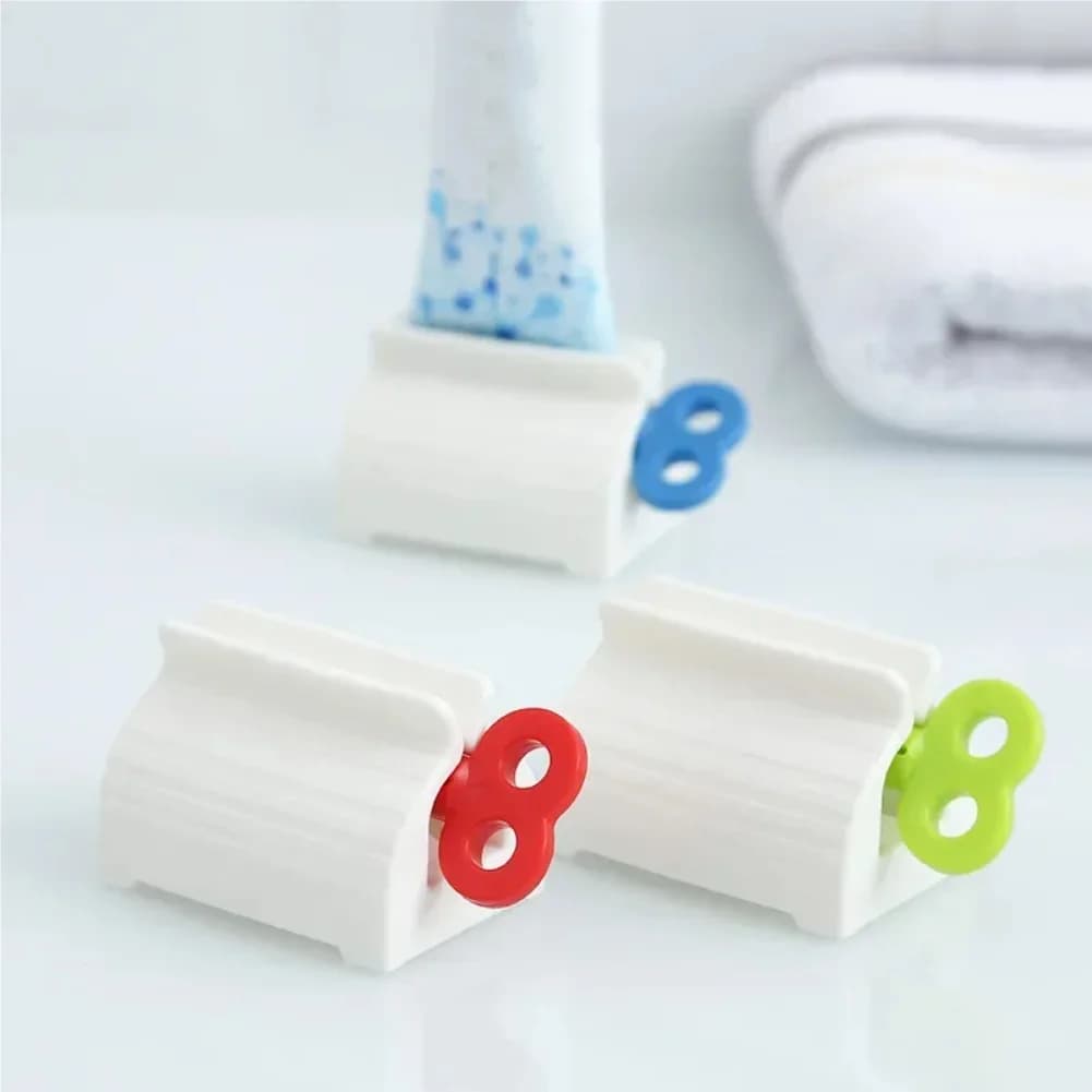 Spremi dentifricio Porta dentifricio Igiene orale Strumenti da bagno Tubo Cosmetici Pressa Detergente viso Dispenser per spremitura rotolante
