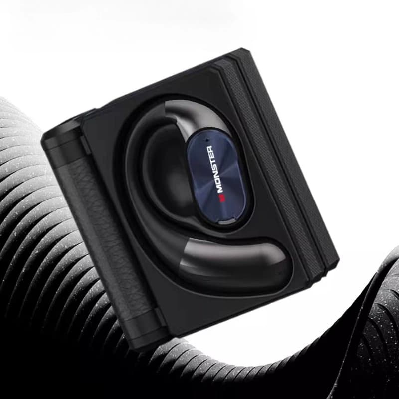Monster AC530 Wireless Earphones Waterproof ENC Noise Reduction Foldable Earhook Bluetooth Earbuds Sports Gaming Headset Gifts