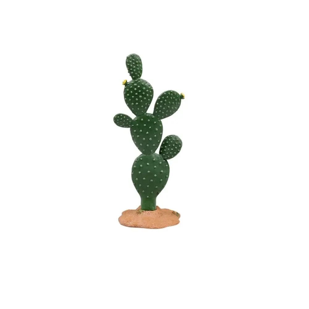 Mini Trees Realistic Artificial Plant Cactus DIY Crafts Plastic Artificial Tree Model Cute Simulated Cactus Home Decor