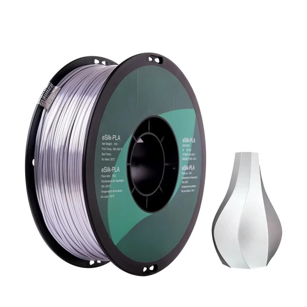 1.75mm Silk Gloss PLA Filament Uniform Diameter Bubble-Free Material For Decorative Crafts & Art Model FDM Printing