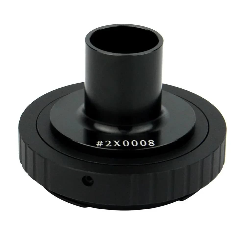 Adattatore 1PC 1X da 23,2 mm per Microscopio Biologico e Fotocamera DSLR, Anello di Montaggio per Canon EOS Nikon Sony Pentax Olympus