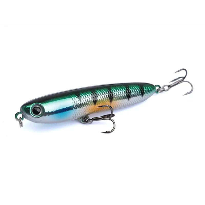 Nuovo 7g Mini Wobblers Matita Galleggiante Isca Richiamo di Pesca Artificiale Esca Dura di Plastica Crankbait Spigola Giappone Pesca Camminata cane