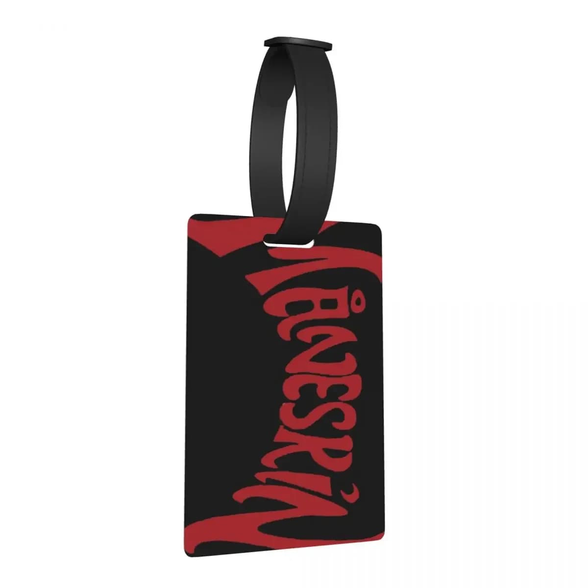 Maneskin Red Logo Etichette per bagagli Accessori per valigie Moda da viaggio Etichetta per imbarco per bagagli Porta etichette ID Nome Indirizzo