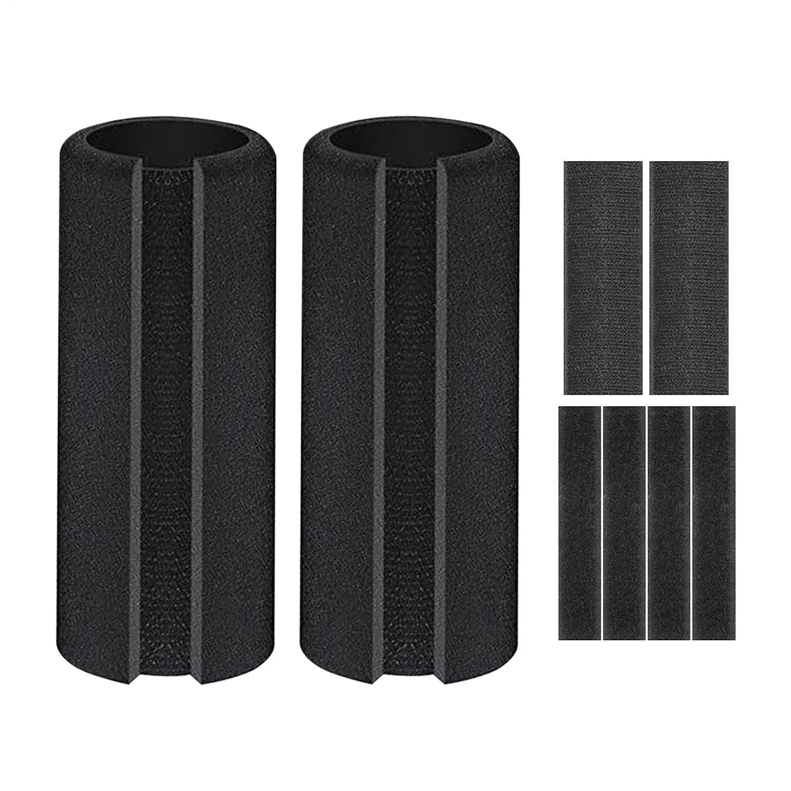 Tubo in schiuma per impugnatura, rivestimento ergonomico in schiuma per manubrio, copertura ammortizzante, 2 pezzi, confortevole
