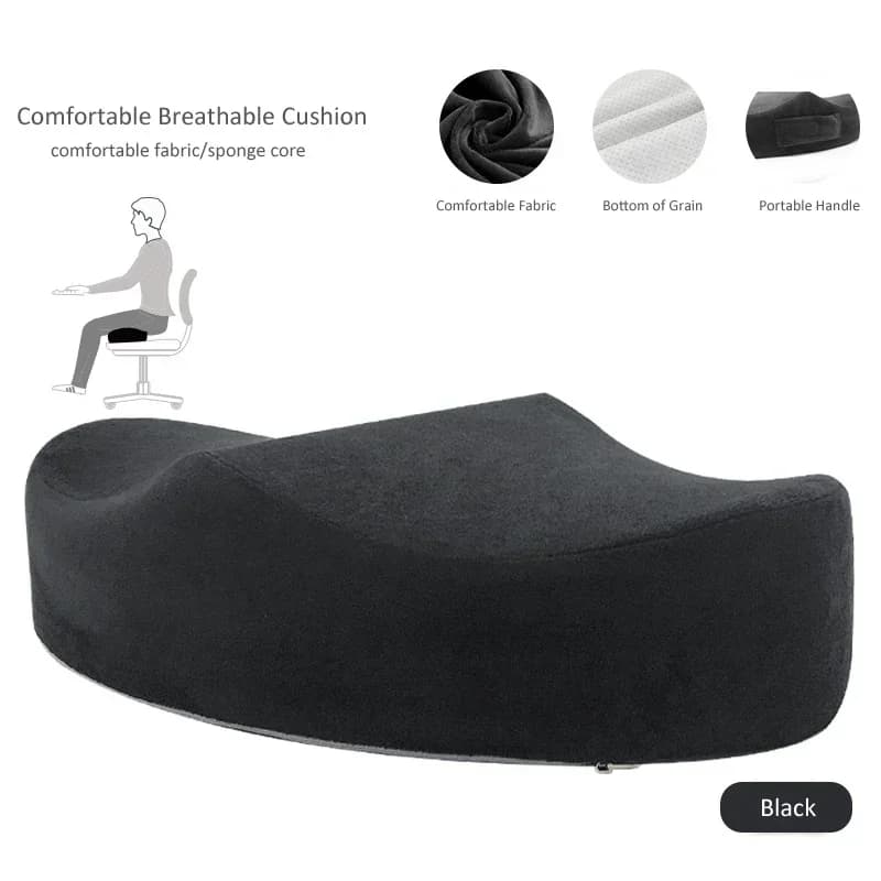 Cuscino in Memory Foam per Glutei, Supporto Post-Operatorio BBL, Cuscino per Seduta Post-Chirurgica, Supporto per Fianchi Brasiliani
