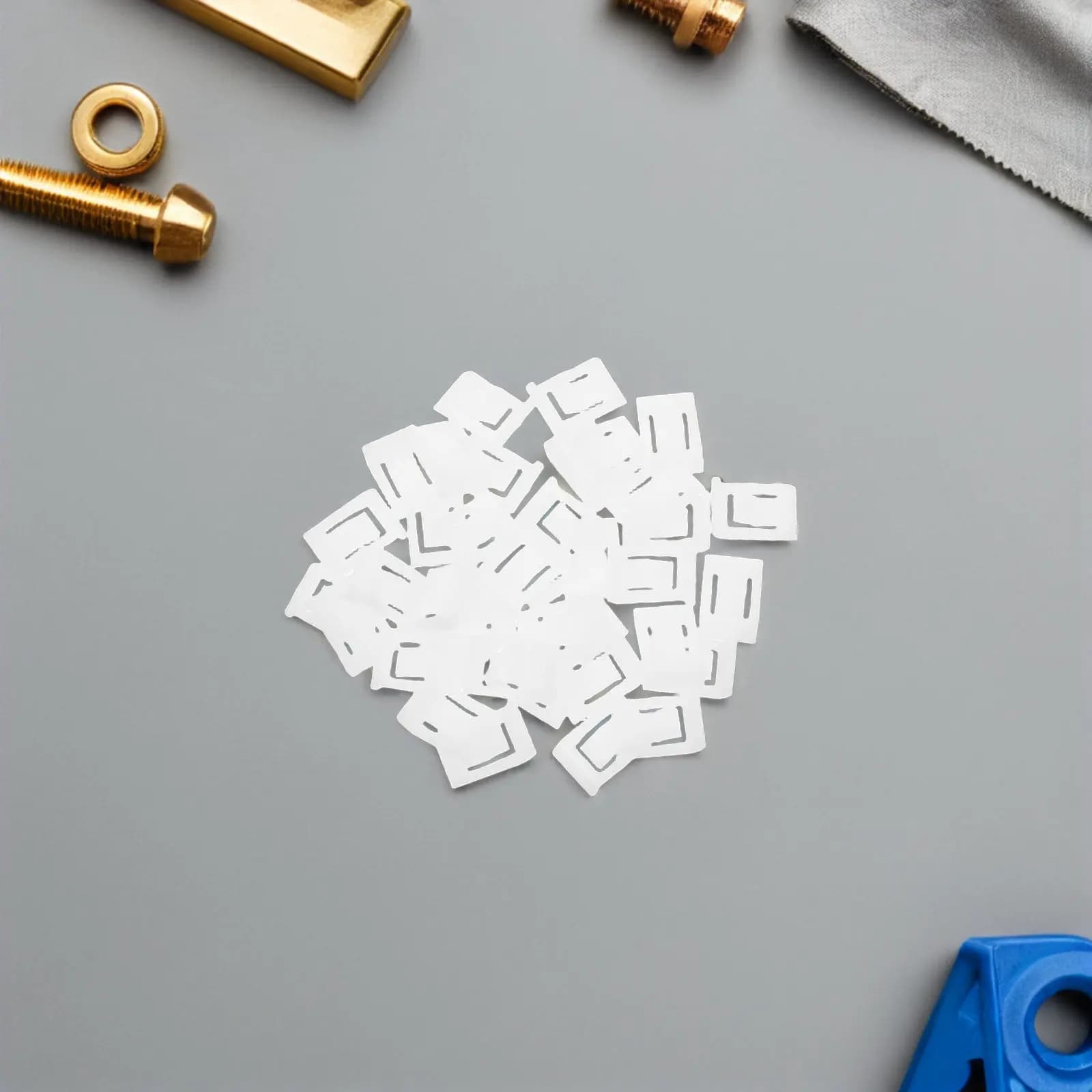 50Pcs Angle Restriction Clip Cabinet Hinge Stopper Plastic Door Hinge Limiter 90 Degree Door Opening Protector for Kitchen
