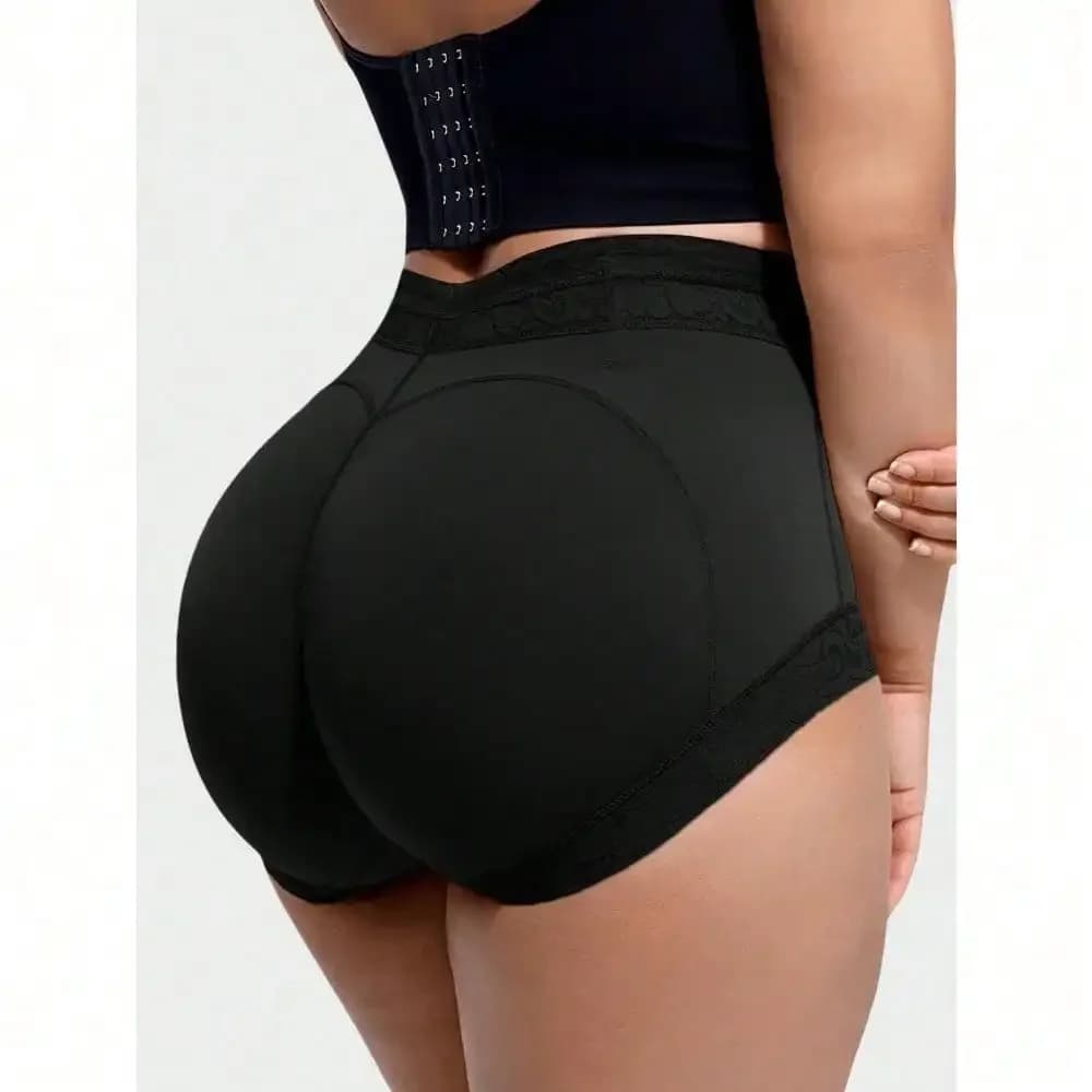 Women's High Waist Tummy Control Lifting Pants With Panties Body Shaping Waist Slimming Briefs For Daily Wear