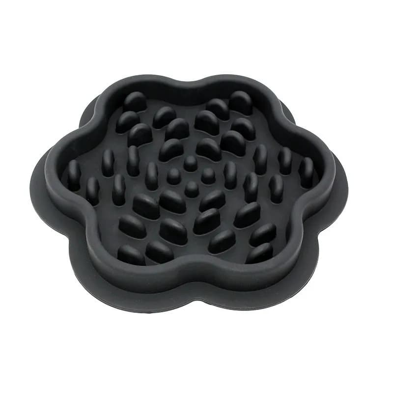 Ciotola Antiscivolo per Alimentazione Lenta di Animali Domestici, Tappetino in Silicone per Cibo Lento, Ciotola per Cani e Gatti, Accessori per Animali