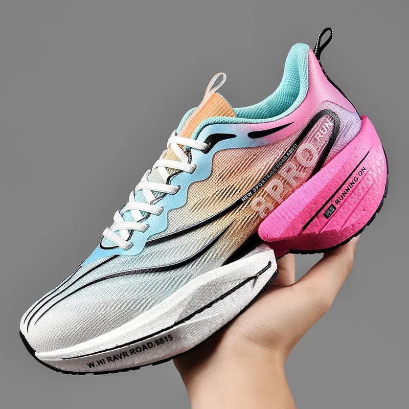 New Running Shoes Men's Carbon Board Comfortable Women's High-Quality Casual Sports Shoes Marathon Training Running Shoes