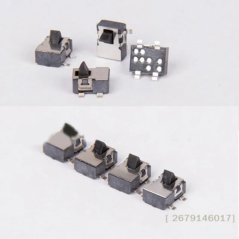 【YY26】10 pz. Interruttore a Levetta Miniaturizzato a 4 Pin con Reset, Interruttore di Rilevamento per Umidificatore, Interruttore a Quattro Piedini per Decorazioni Domestiche