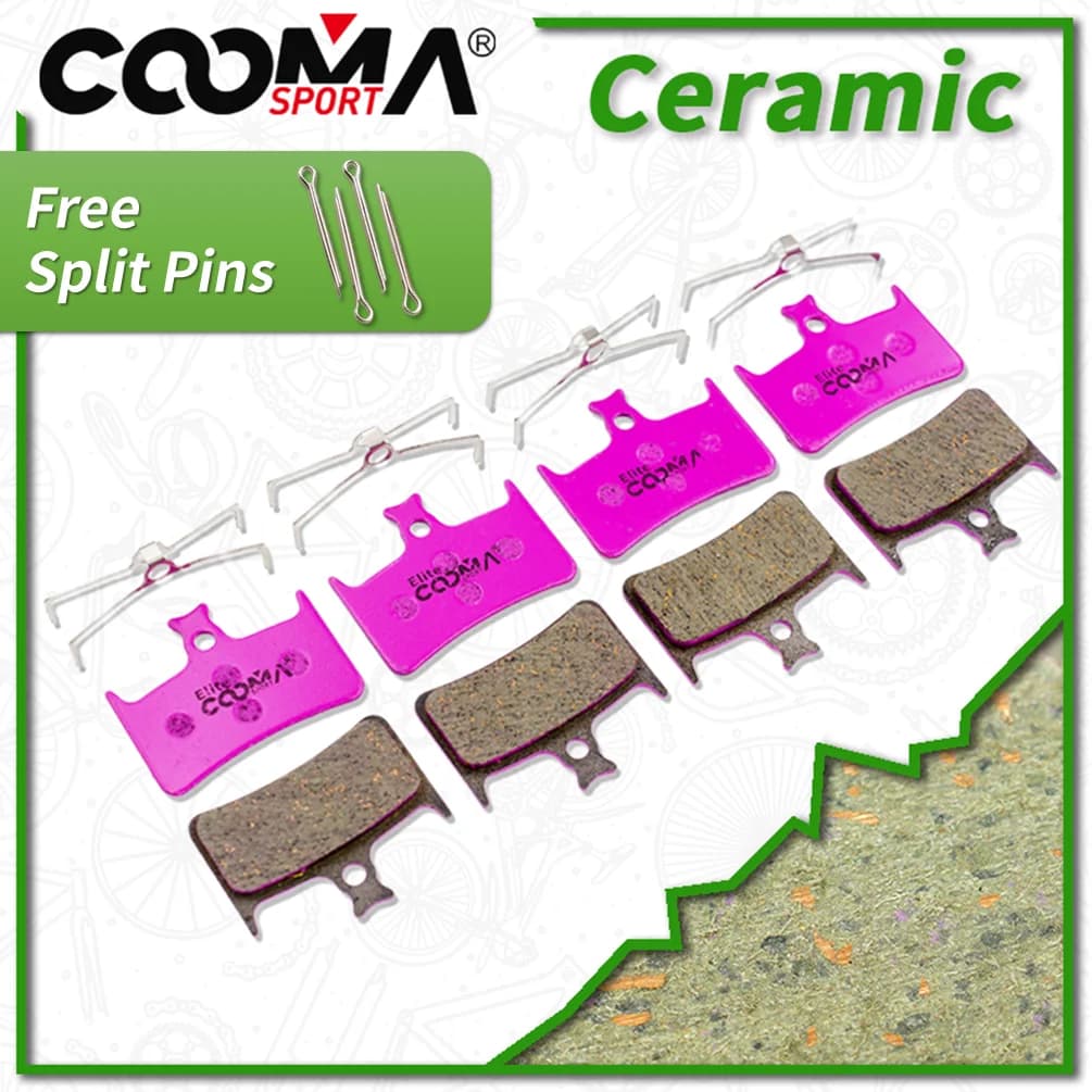 4 paia di pastiglie freno a disco per bicicletta in ceramica per pinza Hope Tech 3 E4 Race Evo E4 RX4+, classe Elite