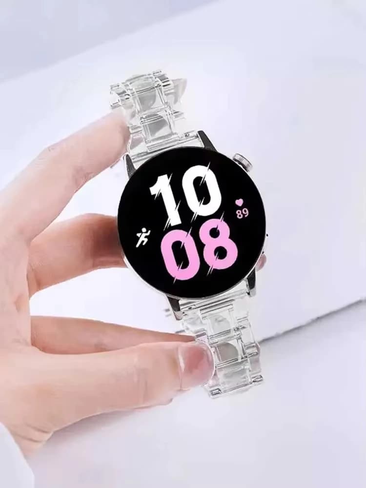 Strap + instrument for Samsung Galaxy watch 7/6/5/4/classic/3/pro/Active 2 Gear s3 20mm/22mm bracelet kit huawei gt 5-4-3-pro-2 band