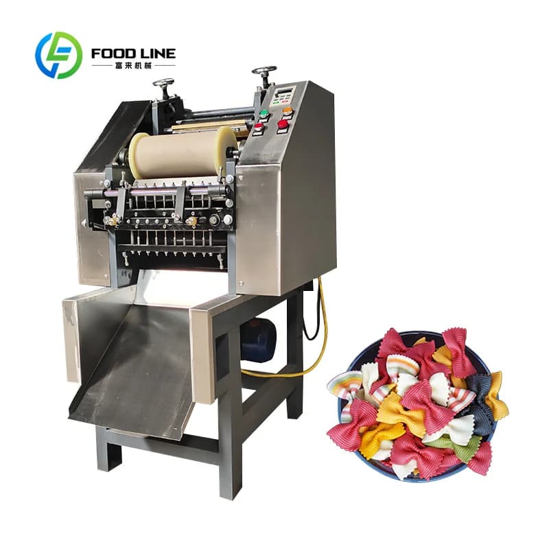 Automatic Butterfly Farfalle Pasta Making Machine Butterfly Noodle Machine