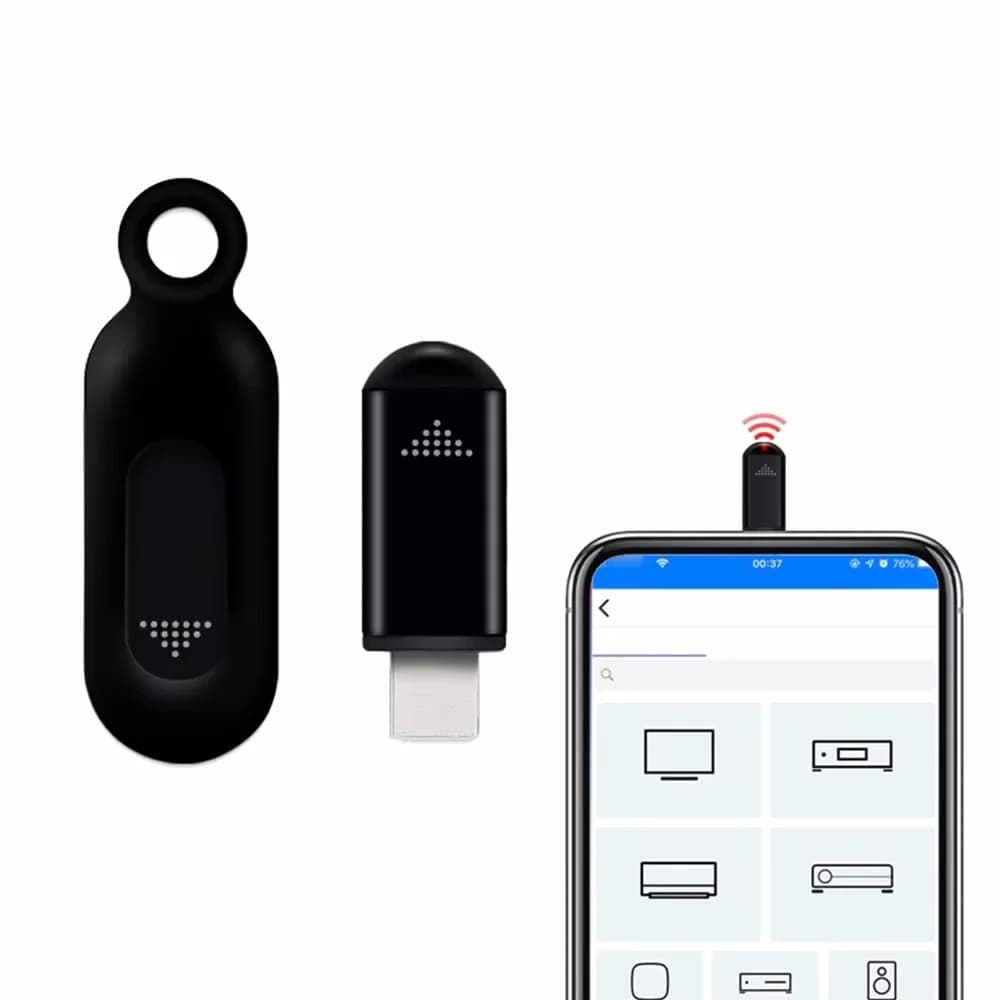 Trasmettitore a infrarossi per smartphone Mini telecomando universale sostitutivo per fotocamera ventola condizionatore d'aria TV smartphone iOS