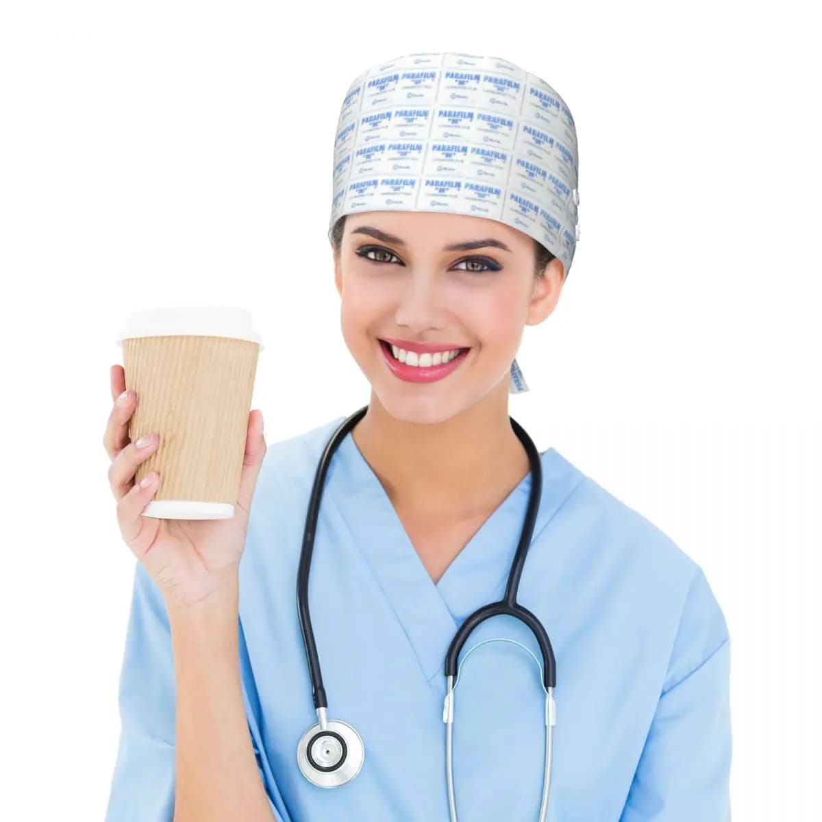 Parafilm Is A Lifesaver Scrub Hat Doctor Working Surgical Cap Men Women Adjustable Nursing Caps for Dentist