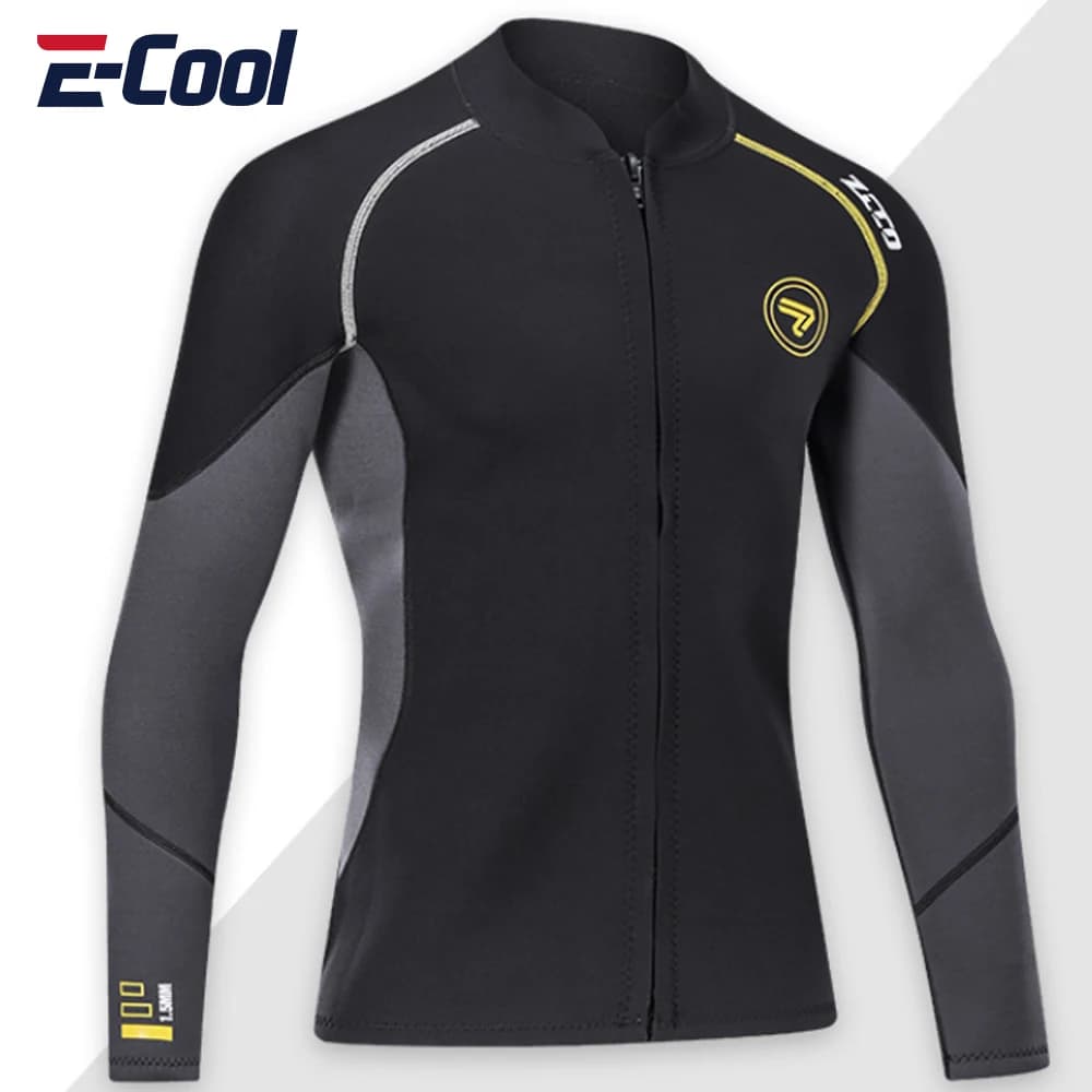 Men's Scuba Jump Surf Snorkeling Mute Underwater Fishing 1.5mm 3mm Diving Jackets Pants