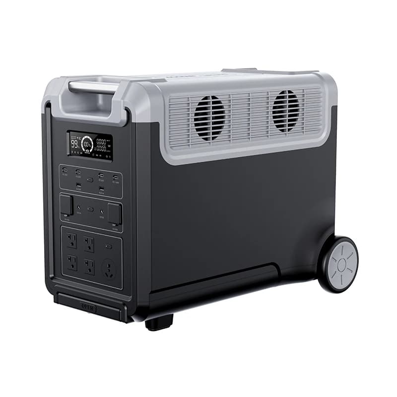 3600w 220v Alimentatore portatile Generatore di pannelli solari Batteria al litio domestica Stazione di alimentazione portatile 3600w