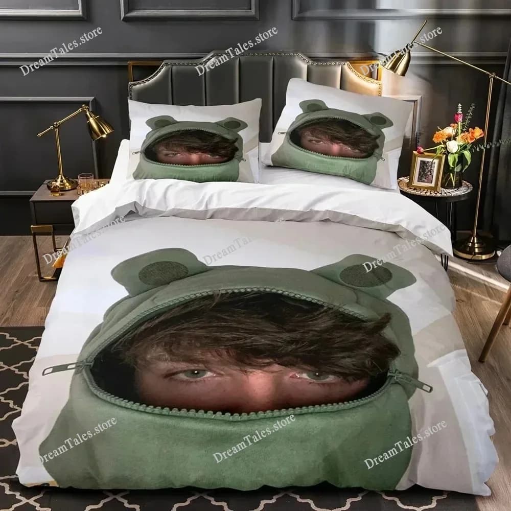 3D Print Karl Jacobs Bedding Set Boys Girls Twin Queen Size Duvet Cover Pillowcase Bed Kids Adult Fashion Home Textileextile741