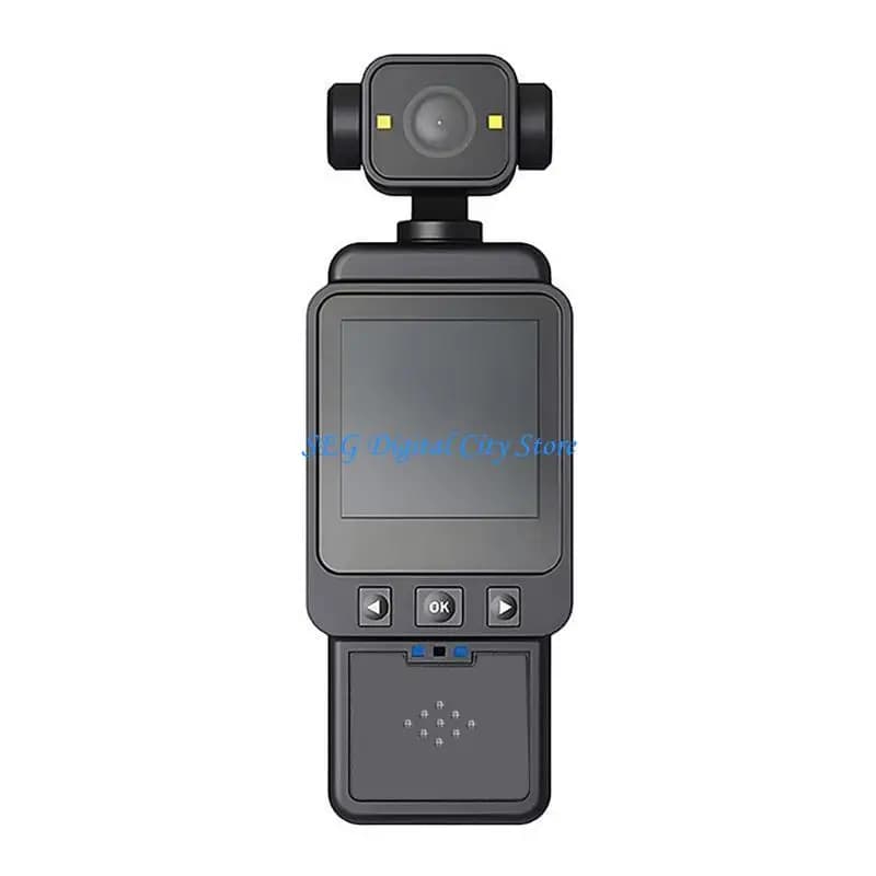 U75B 1080P Handheld Sports Pocket Camera Display 180 Degree Rotatable WiFi Video Recorder Motion Camera Outdoor Sports