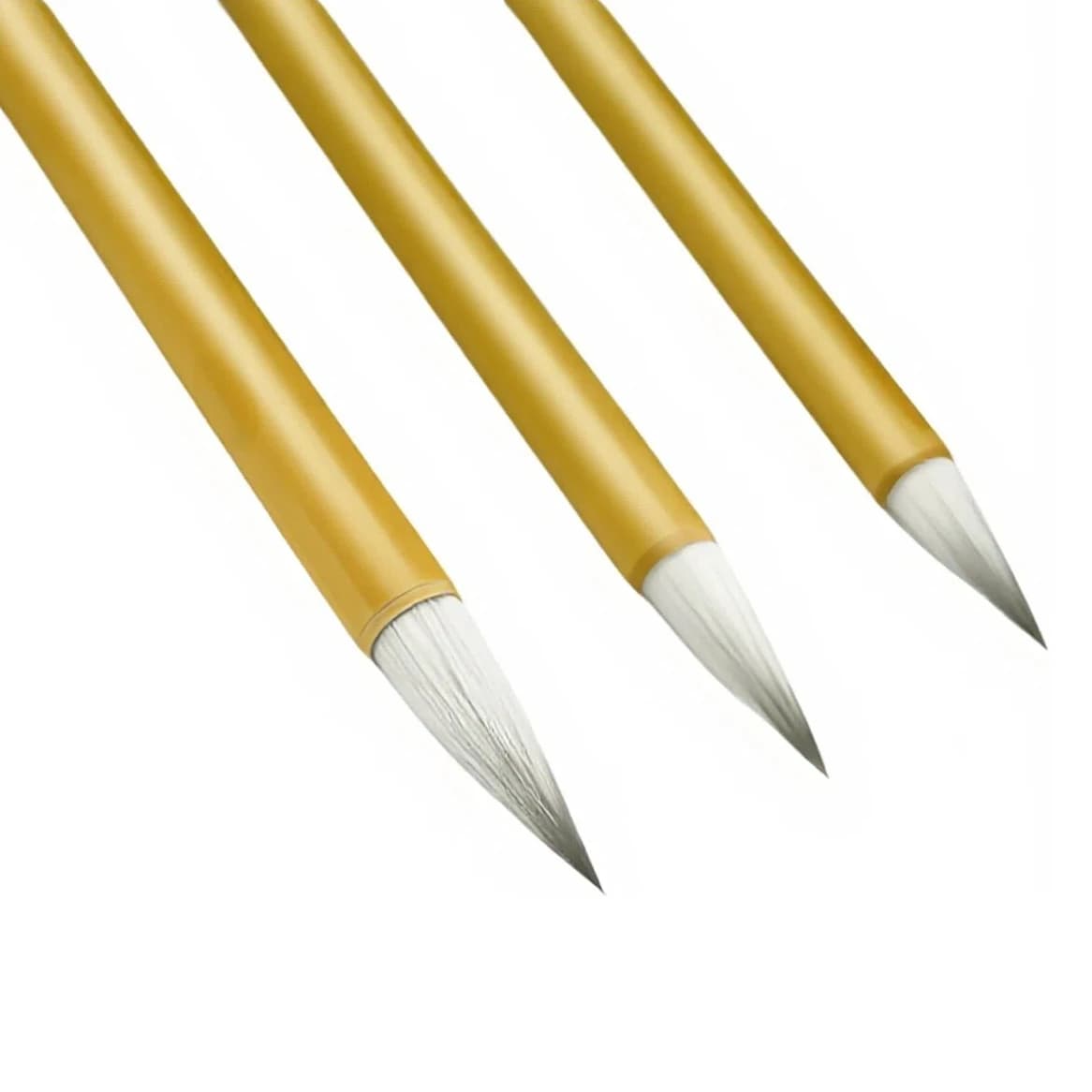 Goat Hair Calligraphy Brush Pen Set Woolen Purple Rabbit Hair Regular Script Brush White Cloud Chinese Painting Brush Beginners