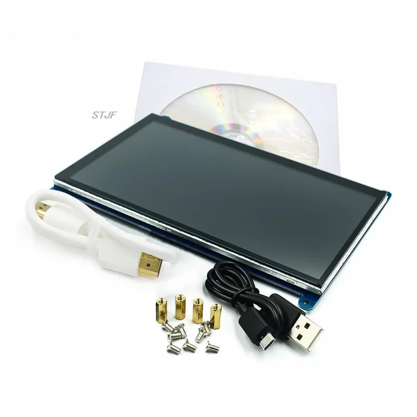 Touch screen Raspberry pi 3 B da 7 pollici 1024 * 600 LCD touch screen capacitivo IPS da 7,0 pollici, interfaccia HDMI, supporta vari sistemi