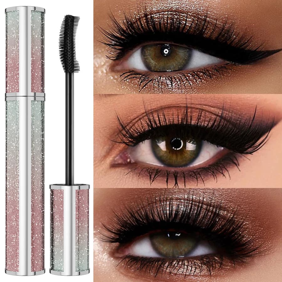 Black Mascara 5D Elongation Eyelashes 1pc Brush For Korean Makeup Extension Cosmetics For Long-Handed Eyes For Women's Gifts