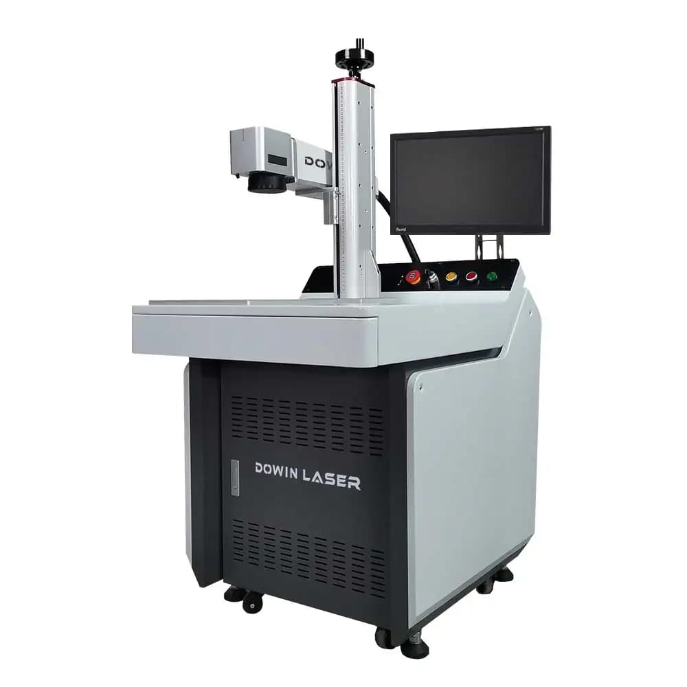 Macchina per incisione laser con targhetta da 20 W Macchina per marcatura laser a fibra per metallo