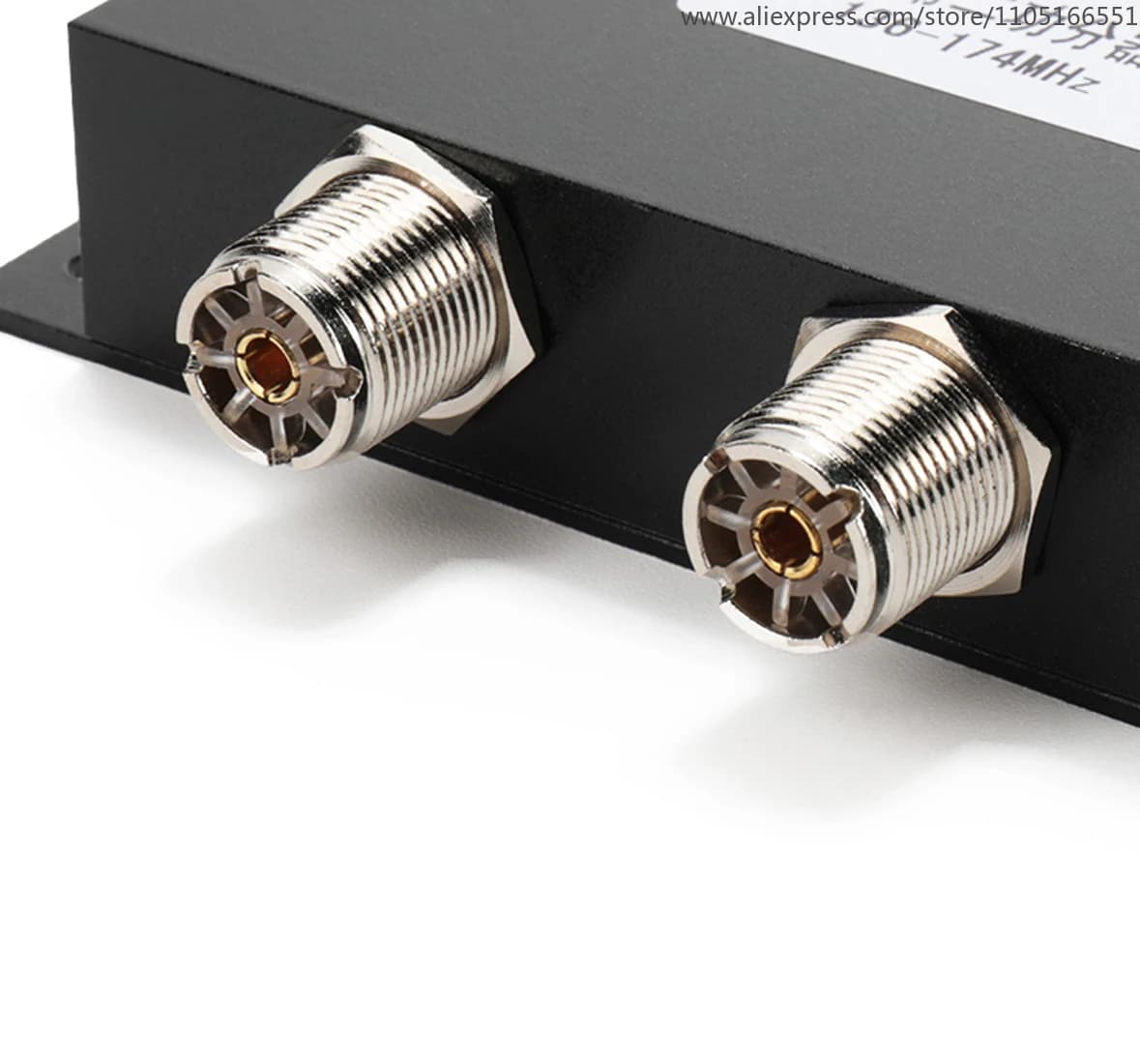 Matsutec MA-Splitter Splitter VHF Splitter di potenza antenna VHF bidirezionale 136-174 MHz Divisore di potenza Splitter per alimentazione ripetitore radio