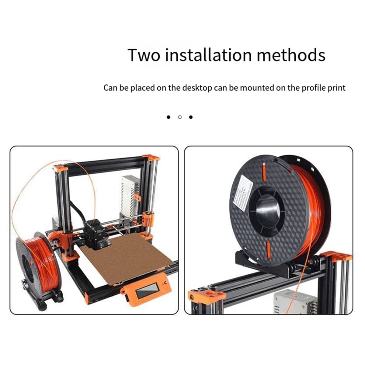 Toaiot Table Filament support for universal bracket for mounting on adjustable filament for 3D PLA/ABS/Nylon/TPU printer