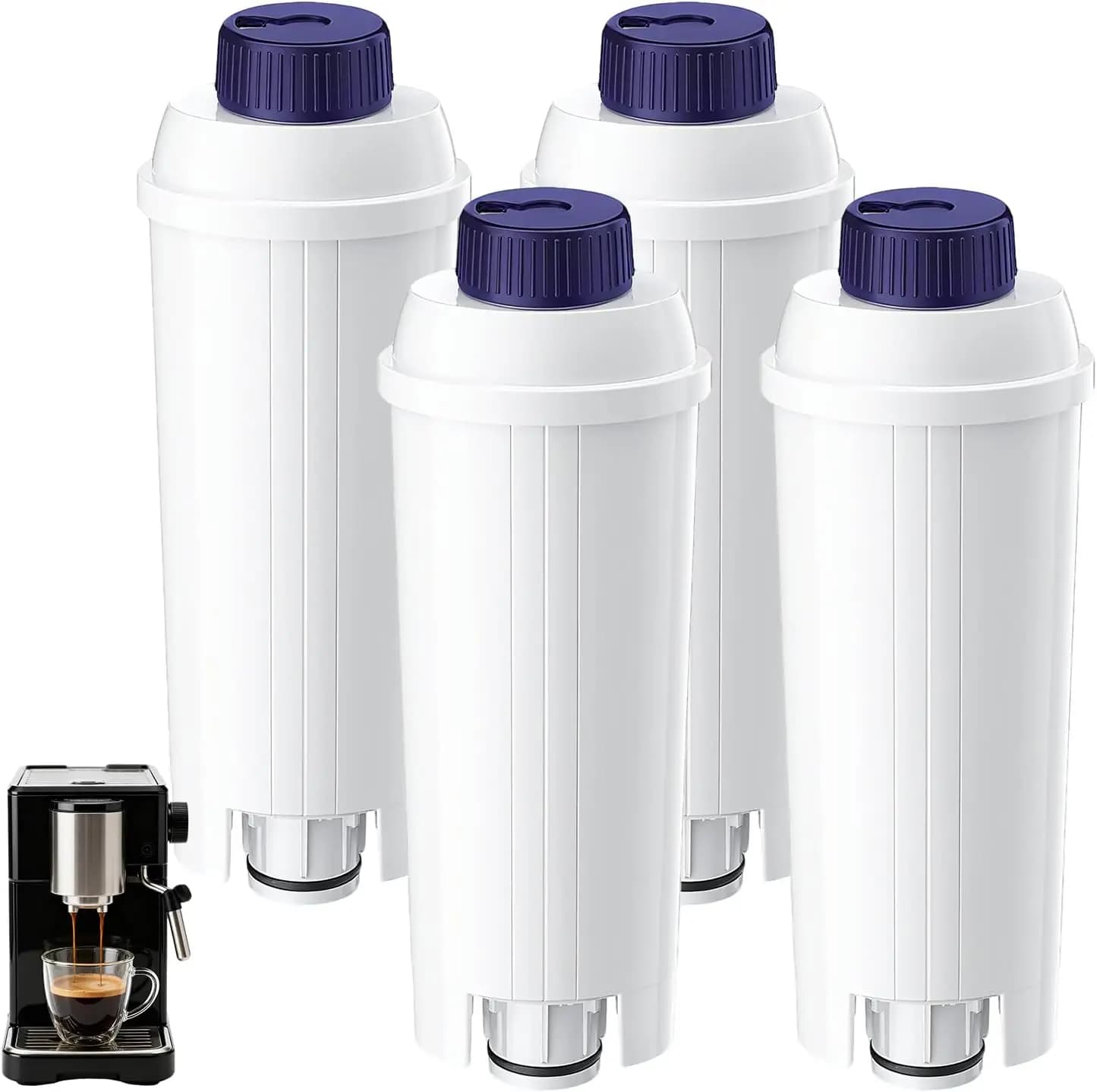 Filtro Acqua Sostitutivo De'Longhi DLSC002 Compatibile con De'Longhi Magnificent S, Eletta Explorer, Dynamic e Serie ECAM
