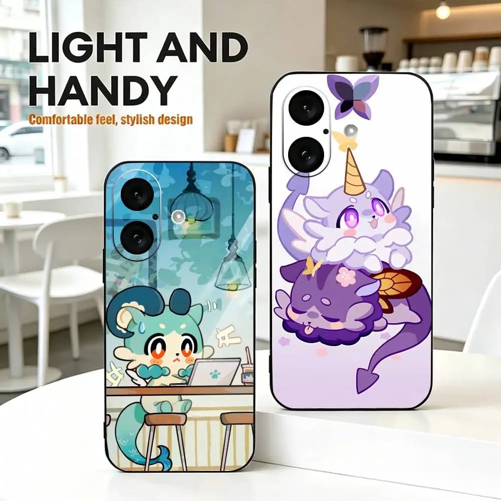 Cute Chimeras HSR Phone Case Silicone Soft For IPhone 17 16 15 14 13 12 11 X XR Plus Pro Max Plus