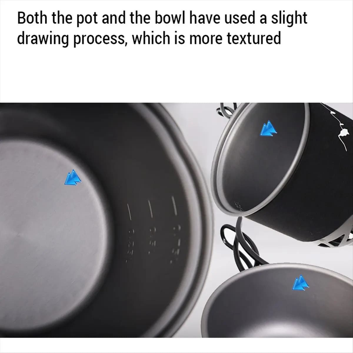 Fits for Camping Cookware Set with Windproof Outdoor Stove Light Weight Camping Pot Kit for Outdoor Cooking Hiking Backpacking