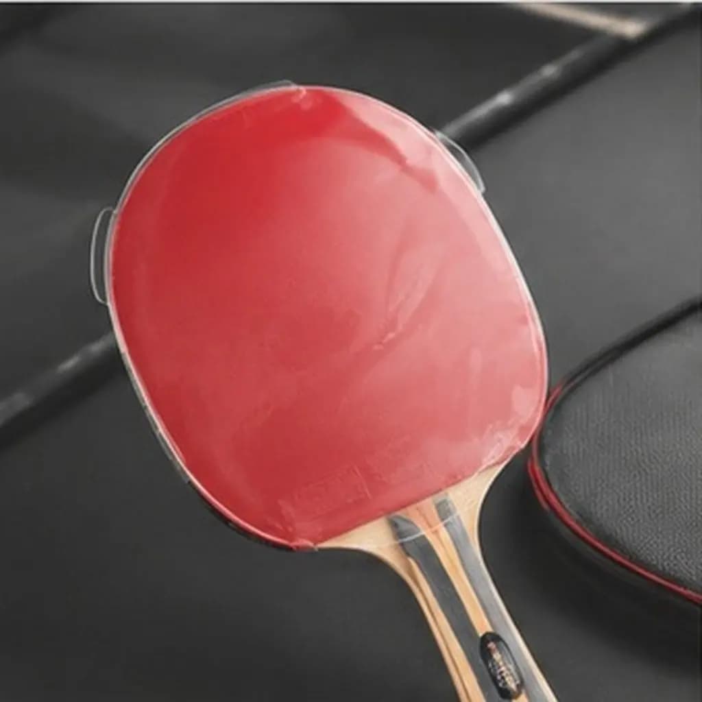 6Pcs Table Tennis Racket Protective Cover Double Sided Thick Adhesive Film for Rubber Preservation Easy Peel Resistant
