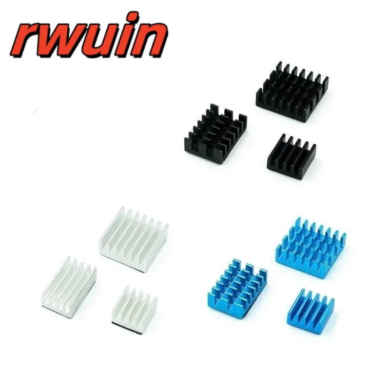 Heat Dissiptor Heat Dissipator in Metal Copper Passive Cooling Mat Heat Sink Radiator for Raspberry Pi 4