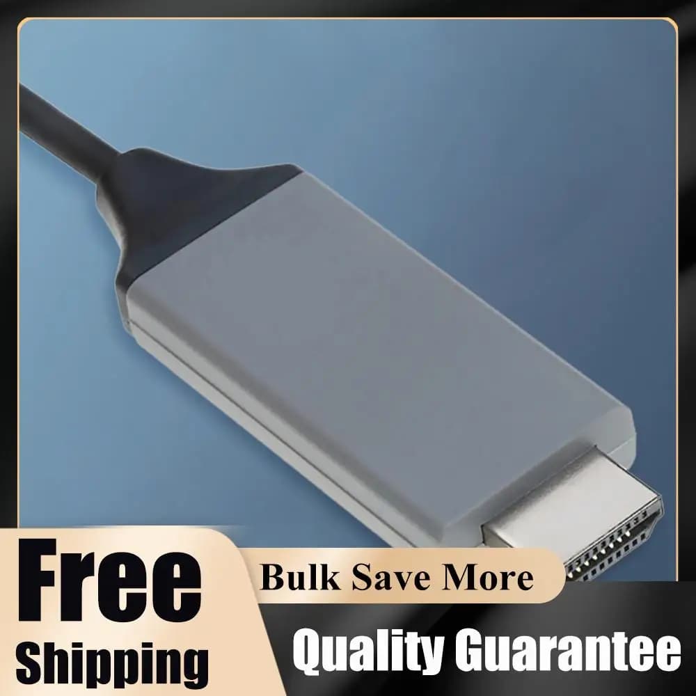 USB C cable compatible with HDMI USB-C type C cable compatible with HDMI for HDTV 6,6FT 10 Gbps for MacBook Pro/Air for iPad Pro 2020