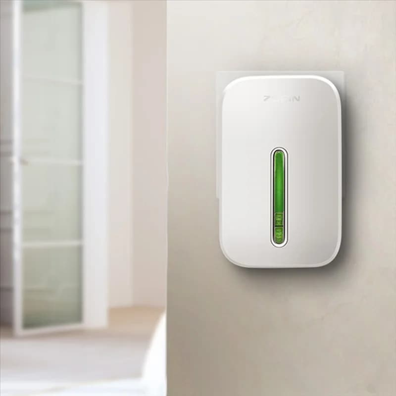 JABS- Campanello wireless impermeabile Smart Ring Bell Home Autoalimentato Nessuna batteria richiesta Spina UE senza fili