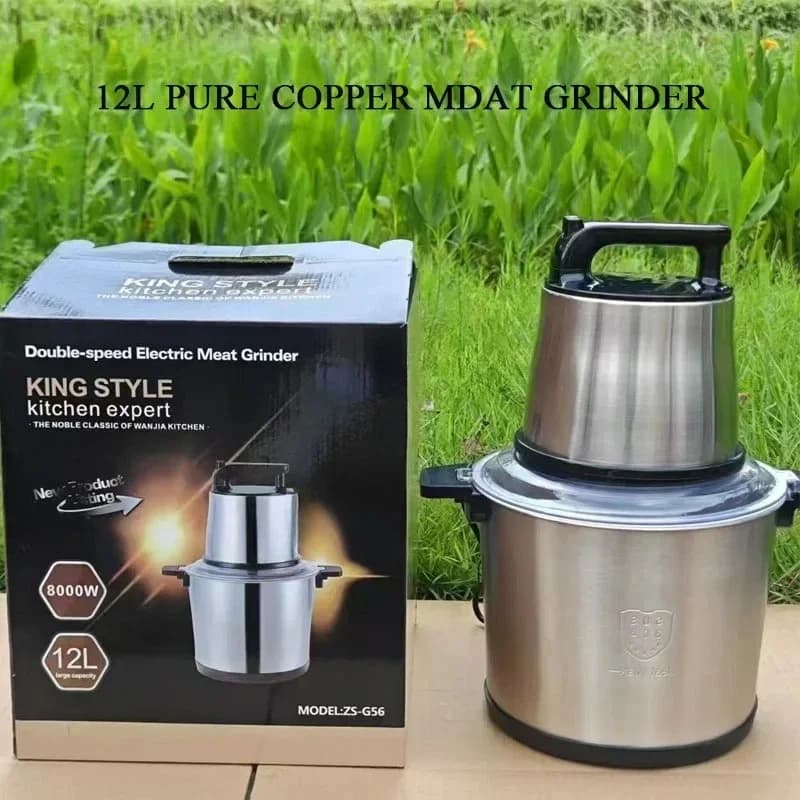 Masher 12L Electric Tritacarne Multifunctional Blender for Home Use Chopper for Vegetables Kitchen Robot