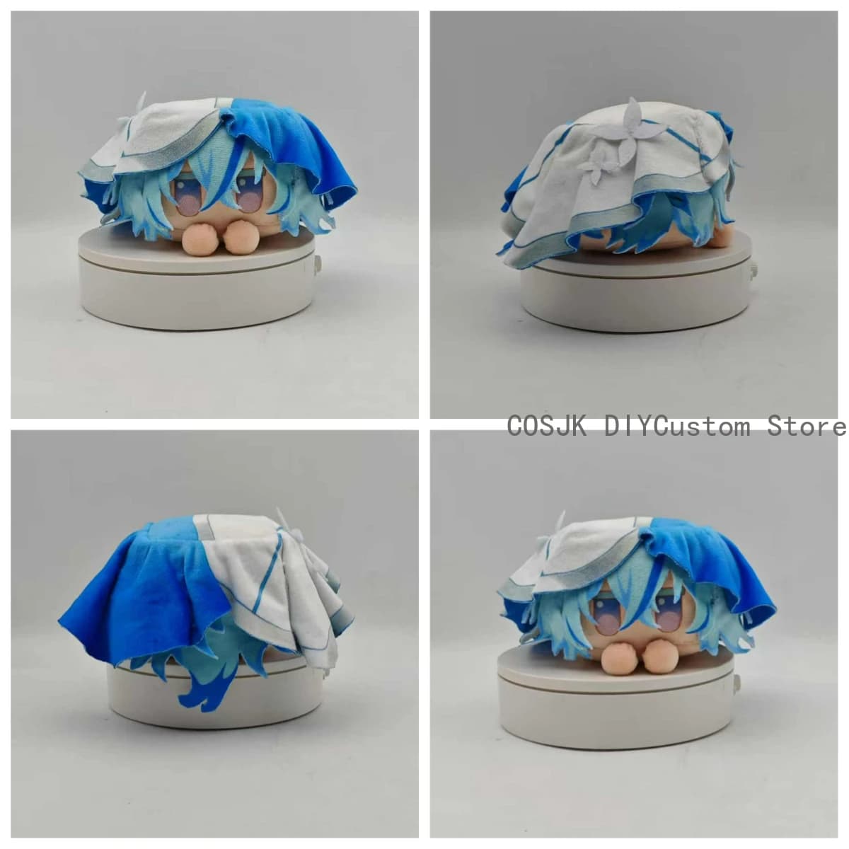 Anime The Shorekeeper Wuthering Waves Figura Testa Dango Carino Mini Decorazione Cartoon Plish Ciondolo Puntelli Cosplay Regali della mascotte