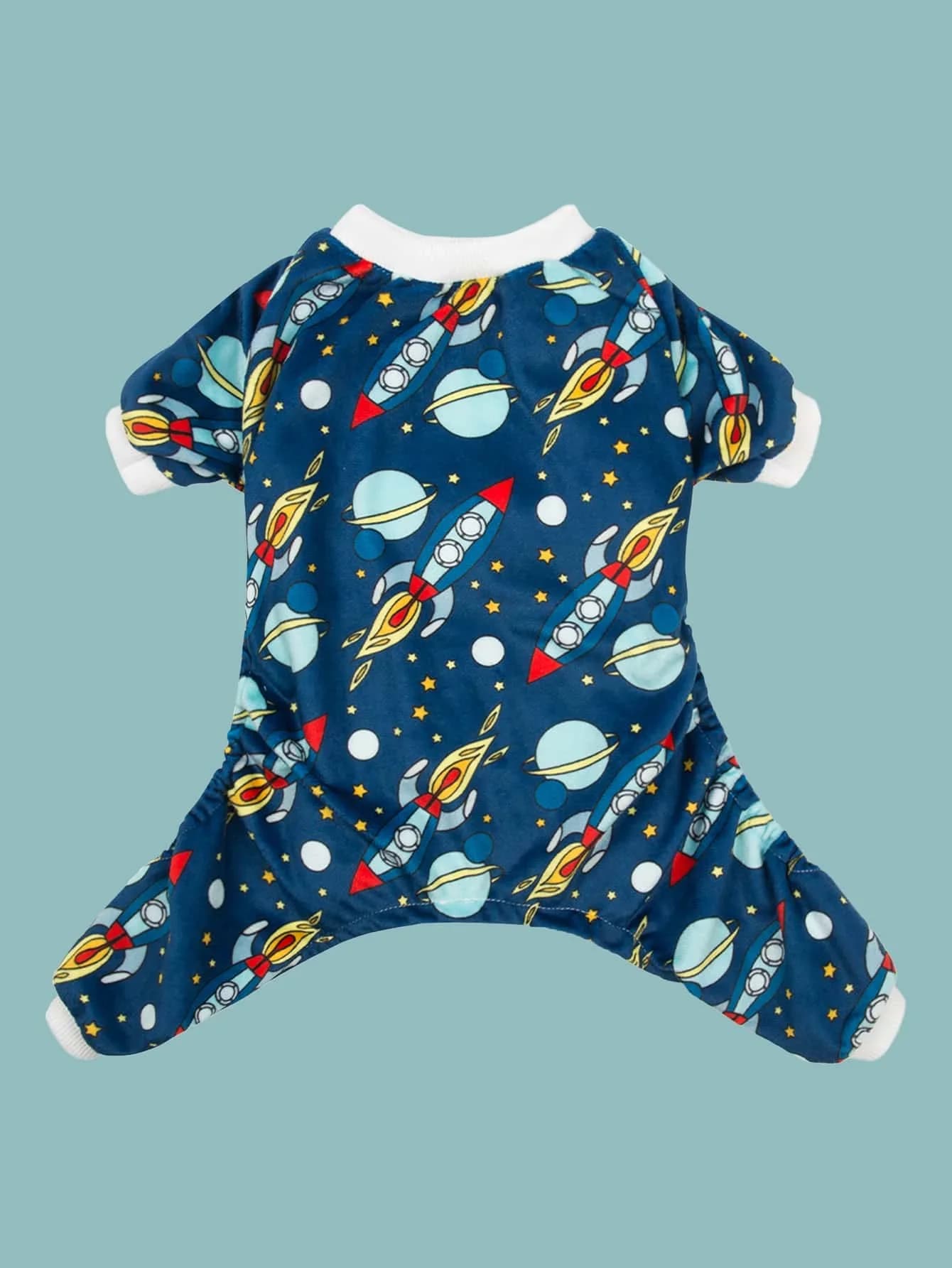 1pc Adjustable Size M Unicorn Pattern Pet Pajamas
