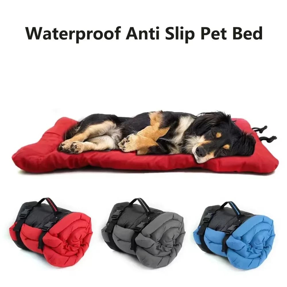 Coperta Calda Portatile per Cani, Tappetino Impermeabile Antiscivolo Pieghevole Lavabile, Cuccia Grande per Cani, Accessorio per Viaggi e Campeggio
