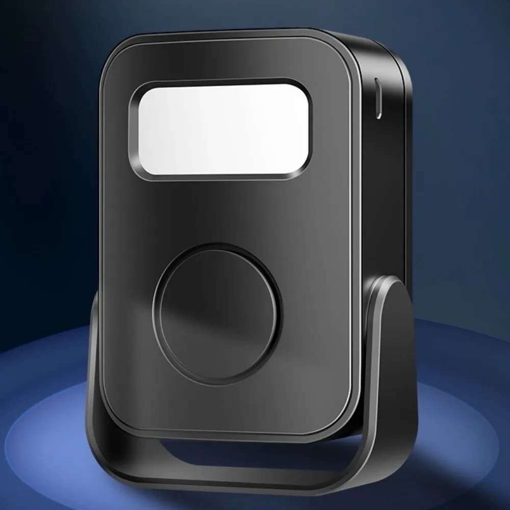 Sensore a infrarossi Campanello di benvenuto intelligente Rilevatore di movimento PIR Funzione di registrazione Sensore per porta Allarme wireless