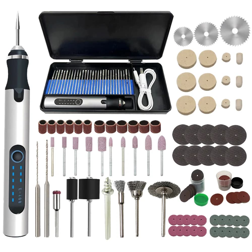 4.2V 5000-10000-18000r Elettrico Mini Smerigliatrice Penna Per Incidere Smerigliatrice Senza Fili Cordless Micro Utensili Rotanti Trapano per Gioielli In Metallo