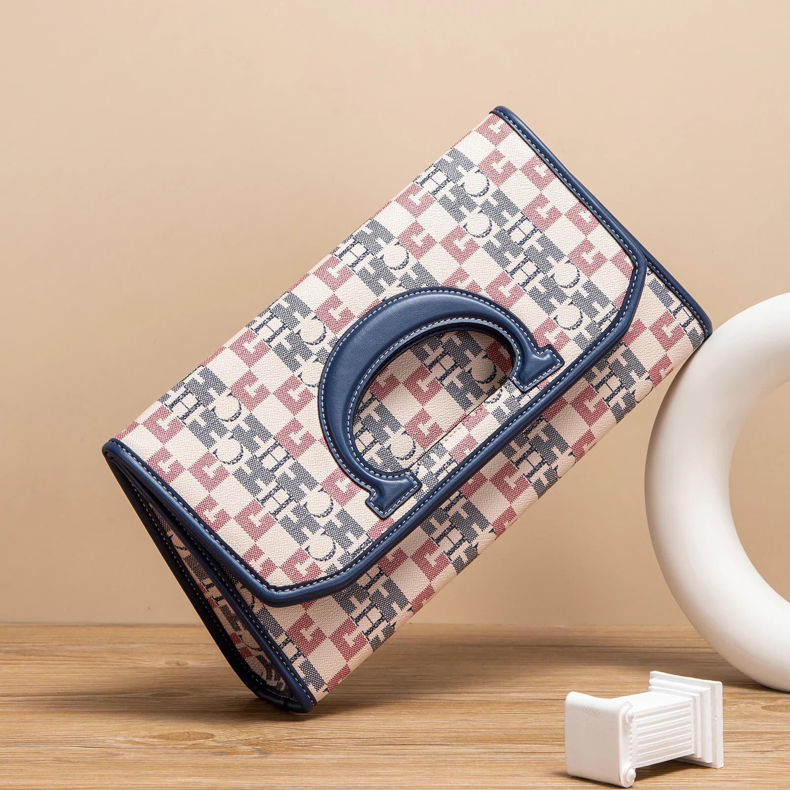 Bag with printed summer retro design New folding wallet bag Women's tote bag