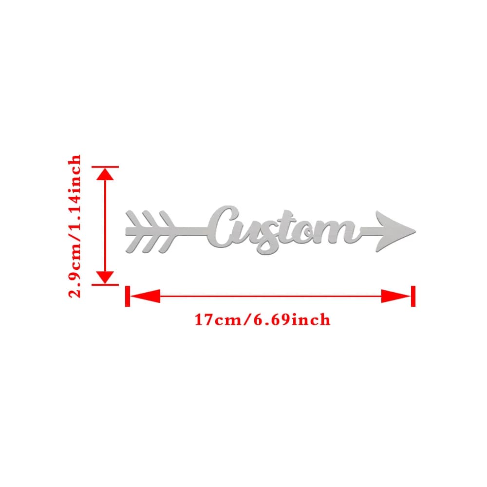 1pc divertenti frecce speciali nome personalizzato targa in metallo segnalibro grazioso segnalibro personalizzato regalo per gli amanti dei libri regalo per il ritorno a scuola