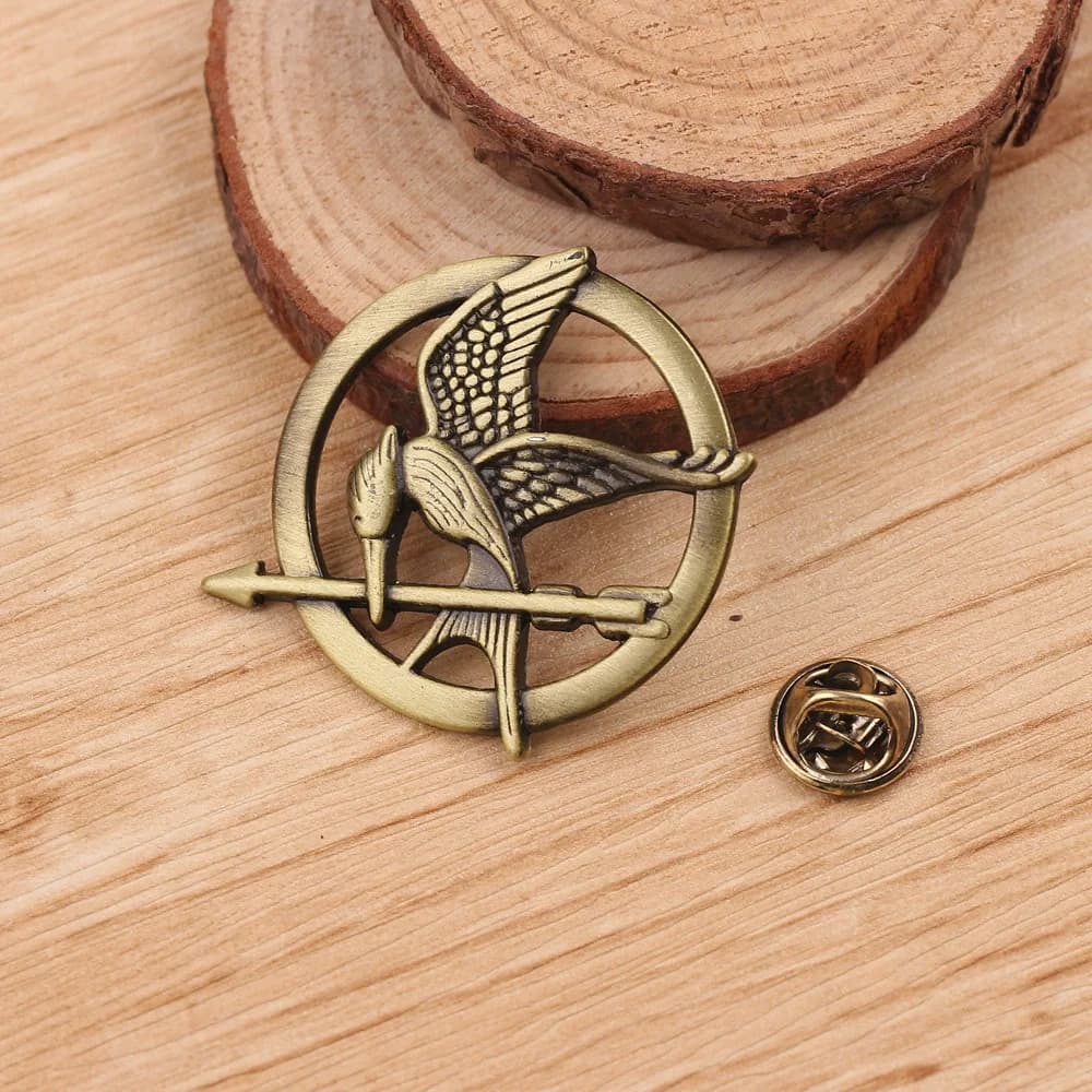 Hunger Games Mockingjay Pin Badge Accessories for Metal Fashion Jewelry Buckle Brand No Origin China