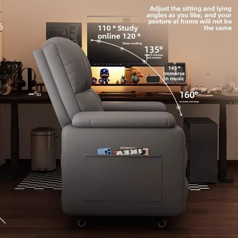 Divano e-sport Internet café sedia per computer sedia Sedia da gioco per la casa Sedia singola per il tempo libero Sedia pigra