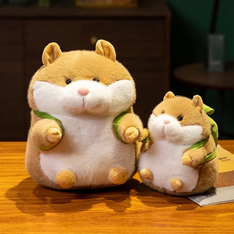 17-28CM Simulazione del fumetto di bella Anime Criceto Peluche Bambola di peluche Comfort per bambini Bambola addormentata Regali di compleanno